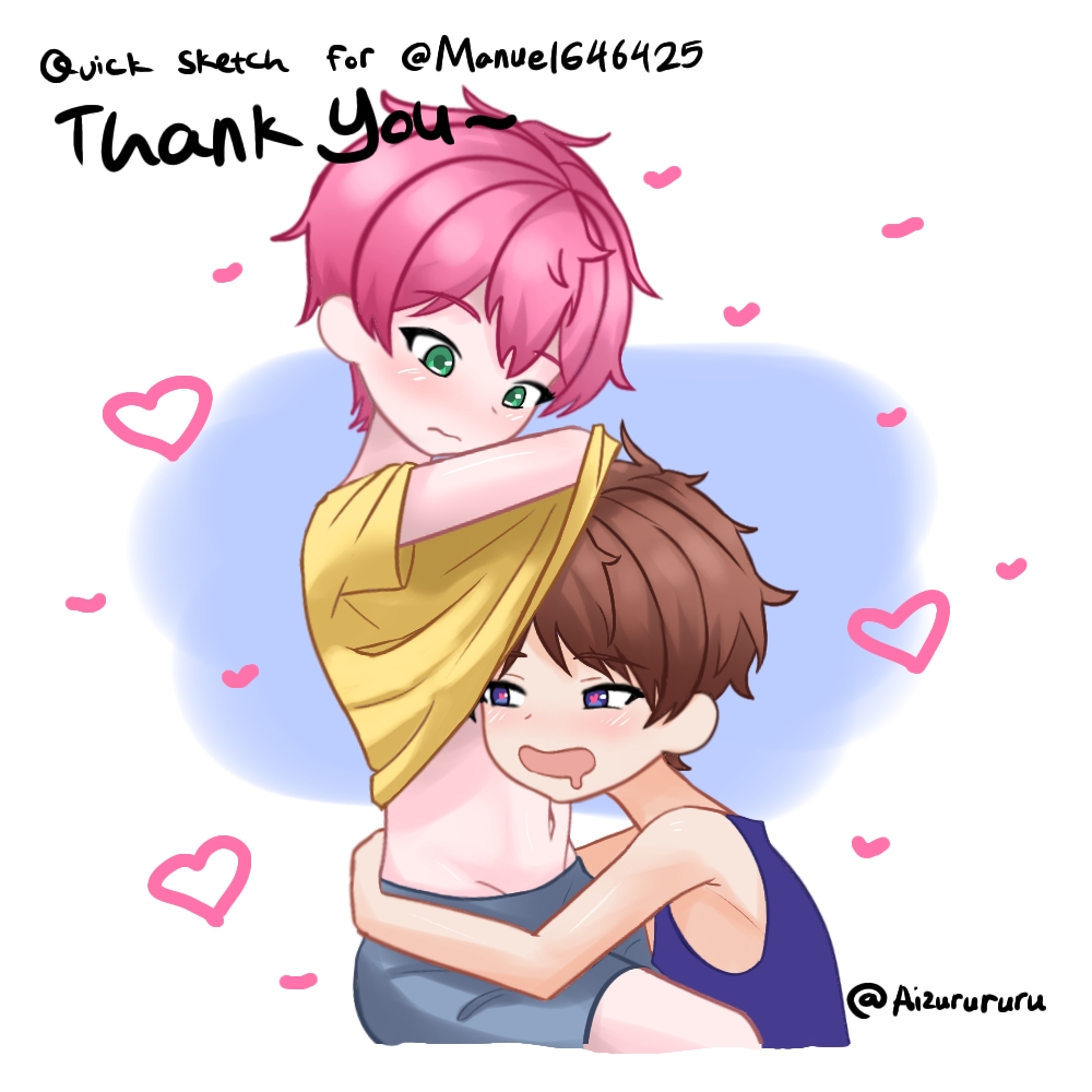 Quick sketch 3/3 done ! ! THANKYOU
<a href="/Manuel646425/">Manuel</a> 
#shota