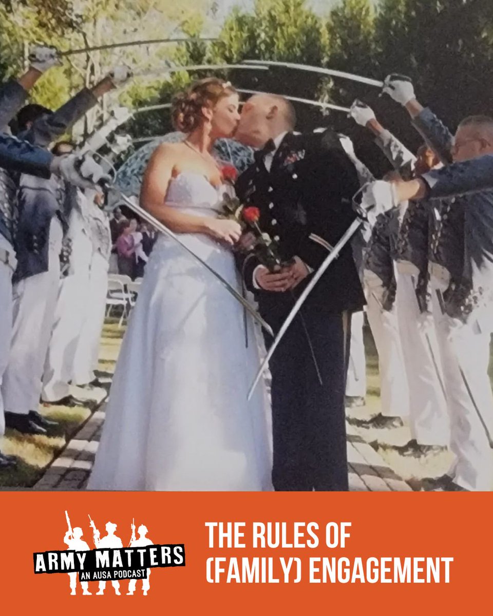 AUSAorg's tweet image. Deployments are tough—on soldiers and families.
Lt. Col. Brad Cooper and his wife Heather share the rules that kept their #Army marriage strong through years apart. Hear their unique love story on this week’s Army Matters #podcast.
Tune in & subscribe: loom.ly/x9SltqA