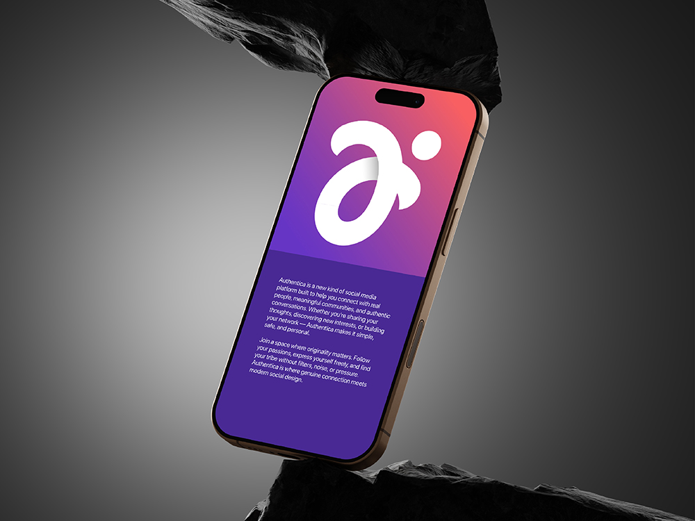 creativetan's tweet image. #Logo &amp;amp; #BrandIdentity Design for AUTHENTICA Social.. #logodesign #customlogo #branding #upwork #freelancedesigner