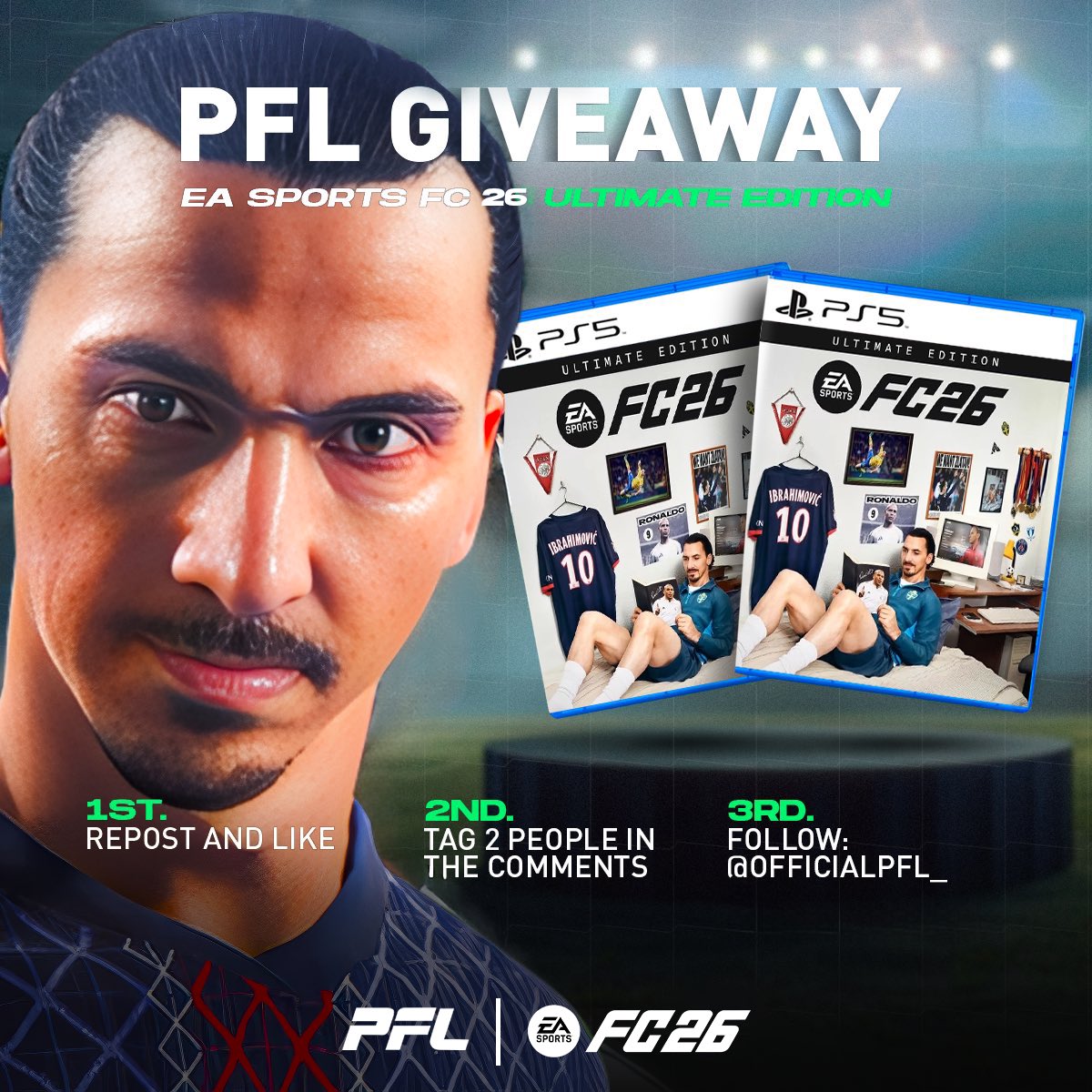 🎮🔥 MEGA GIVEAWAY TIME! 

🎁 We’re giving away 2x Free <a href="/EASPORTSFC/">EA SPORTS FC</a> 26 ULTIMATE EDITION‼️ 
👑Any platform. Your pick. Your game.

Wanna win? It’s EASY! 👇

🚀 STEP 1: Repost ♻️ &amp; smash that ❤️ button.
👥 STEP 2: Tag 2 friends who NEED this in the comments.
✅ STEP 3: Make sure