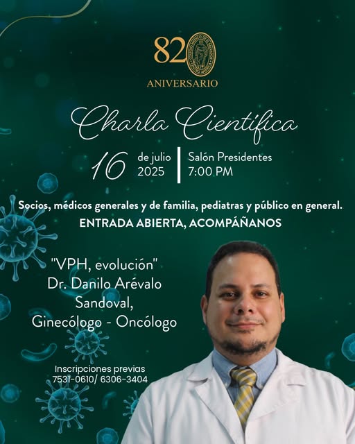 colmed_es's tweet photo. Conoce a uno de nuestros ponentes invitados, el Dr. Danilo Arévalo Sandoval, Ginecólogo - Oncólogo, quien nos brindará interesante información sobre VPH, evolución

Inscríbete llenando el siguiente formulario https://t.co/RveD0FNE5E https://t.co/hpZs2JjDyv
