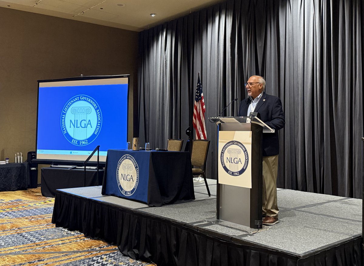 Nevada Lt. Governor Stavros Anthony welcomes 2025 NLGA Annual Meeting attendees to Lake Tahoe!