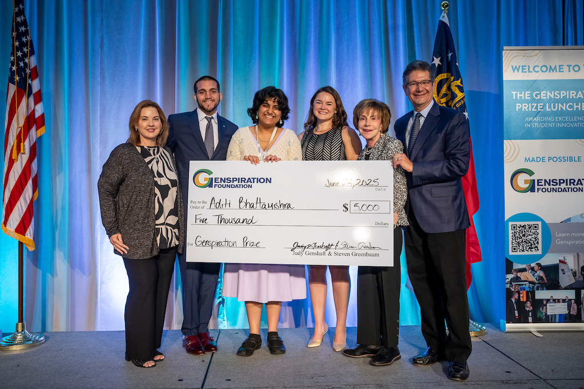 AcadofInventors's tweet image. During our 14th Annual Conference, we were thrilled to recognize some of the nation’s leading young inventors through the presentation of the Genspiration Prize.
The Genspiration Prize was established by the Genspiration Foundation in partnership with the NAI to honor phenomenal…
