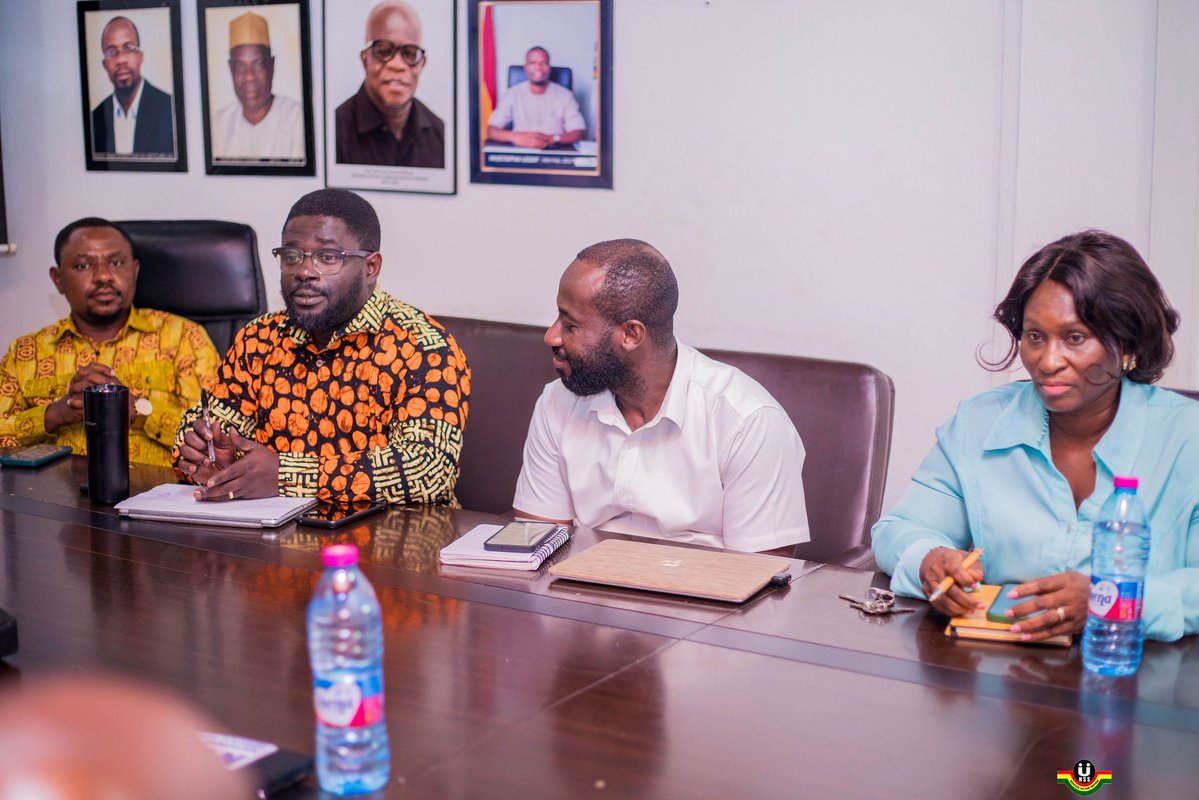_nsagh's tweet image. The Gambia’s NYSS Taps into Ghana’s Experience

A high-powered delegation from The Gambia National Youth Service Scheme (NYSS) has paid a courtesy visit to Ghana’s National Service Authority (NSA) today for the second consecutive time, seeking technical guidance and operational…