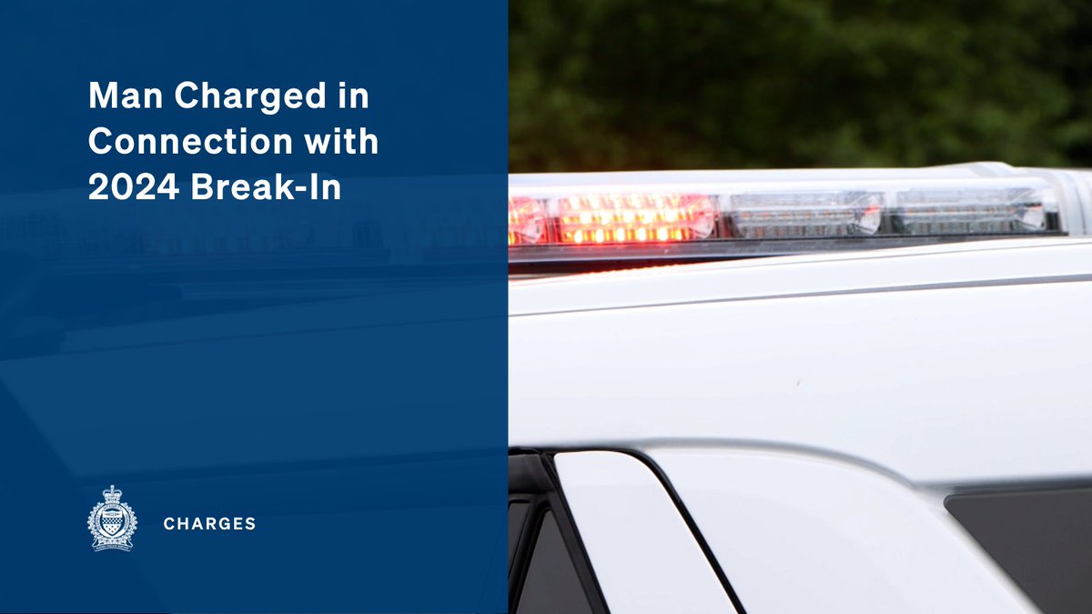 surreyps's tweet image. A 30-year-old man has now been charged with several Criminal Code offences following a Surrey Police Service investigation into a November 29, 2024 residential break-in where over $200,000 worth of items were allegedly stolen. For details bit.ly/44Ro8v6 #SurreyBC