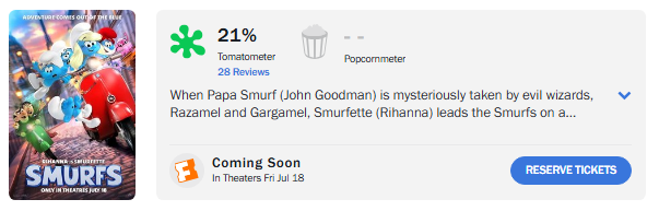 TalkdogTweets's tweet photo. @thejeremyjahns @thejeremyjahns Are you seeing this right now?? #Smurfs #SmurfsMovie https://t.co/TCMNs1KgMc