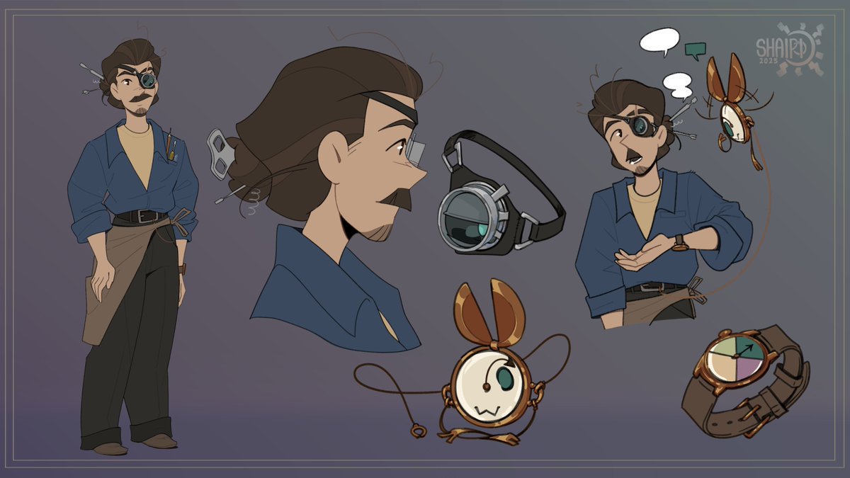 Shaipi☀️ (@shaipi_art) on Twitter photo Another character design commission 🔥 Client's own sona, a clock worker with little enchanted watches all around him.
You can commission me on <a href="/_VGen_/">VGen ✨ comms made easy</a> ! Link in my bio ! Another character design commission 🔥 Client's own sona, a clock worker with little enchanted watches all around him.
You can commission me on <a href="/_VGen_/">VGen ✨ comms made easy</a> ! Link in my bio !