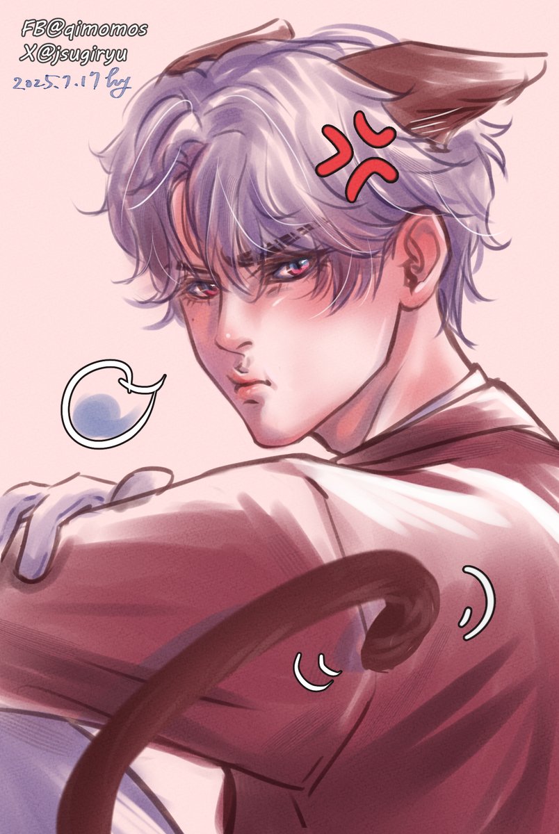 jsugiryu's tweet image. 「......還記得要回家啊?哼。」
生一塊錢的小氣。
#戀與深空 #LoveandDeepspace #恋と深空
#ホムラ #祁煜 #Rafayel