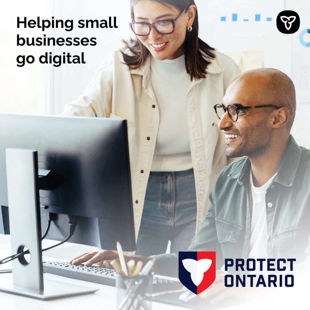 Small businesses are the backbone of Ontario’s economy.
 
That is why our government is investing $7.5 million to help more businesses embrace new technologies, improve their operations and grow our economy.
 
Learn more: news.ontario.ca/en/release/100…