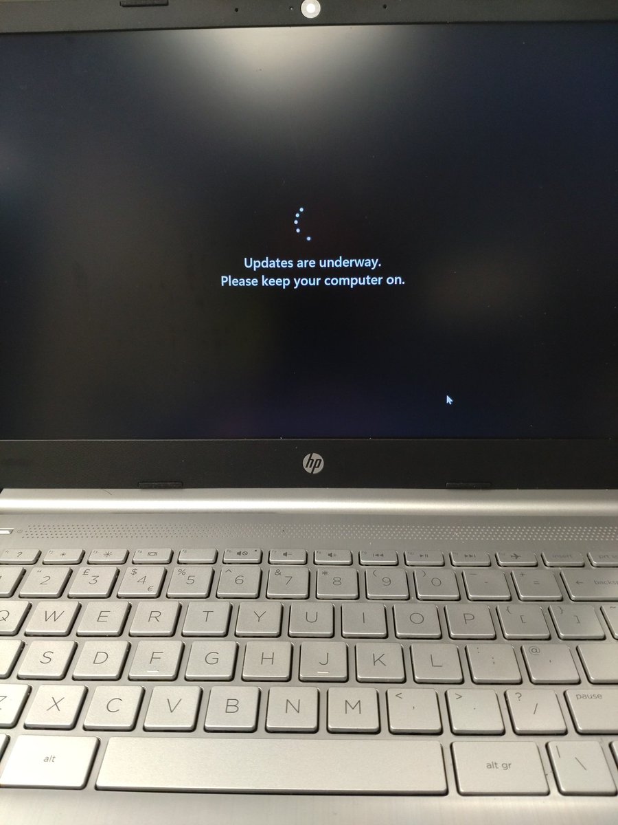 Neotenyx's tweet image. Fucking @Microsoft.  New laptop and has to do this shit every other day.