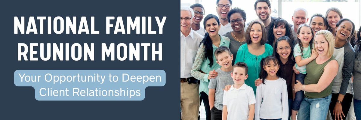July is Family Reunion Month, a time when families come together across generations. For financially successful families, these gatherings offer more than just a chance to catch up. As their advisor, you’re positioned to help turn these moments into something more meaningful.