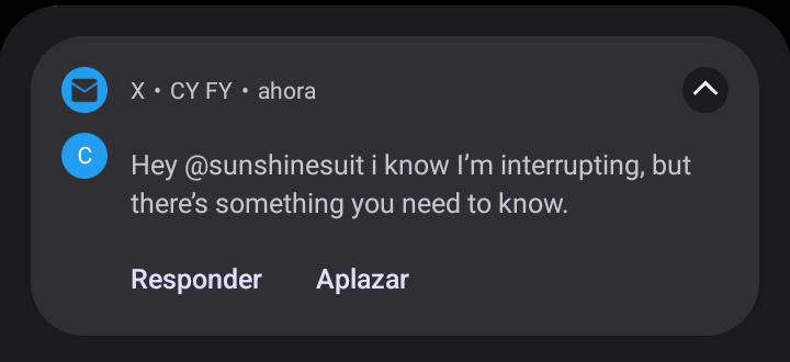 sunshinesuit's tweet photo. Hace poquito intentaron hackearme mis redes personales, ya no confío ni para responder 😭 https://t.co/ZbQbndMeyg