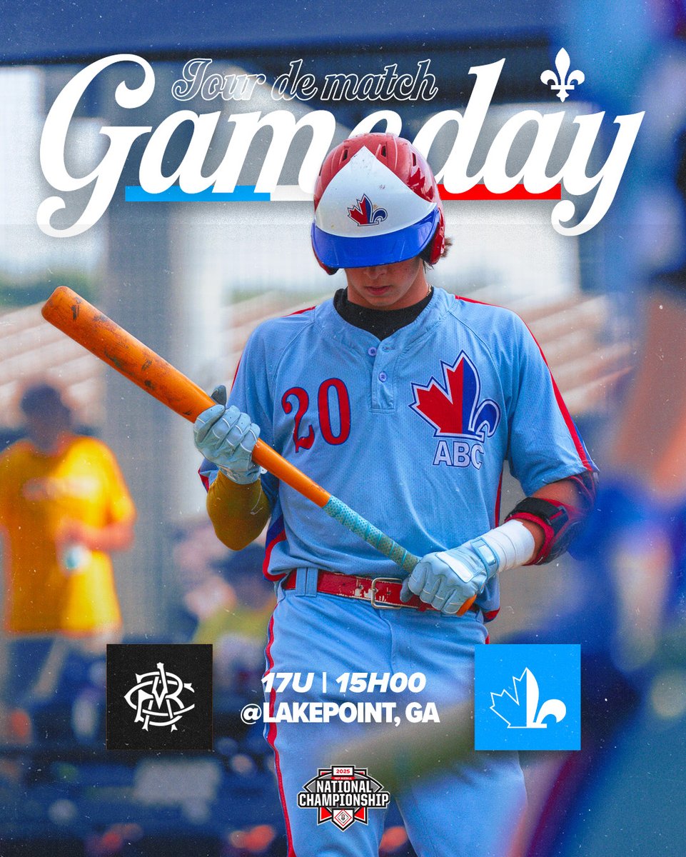 ABCacademie's tweet photo. Let’s set the tone. 🔥
We open the PBR National Championship vs CBA 2026 Scout
🕒 3:00 PM at LakePoint 13
#ABC17U #PBRNationalChampionship
@prepbaseball https://t.co/VxkjY2grl4