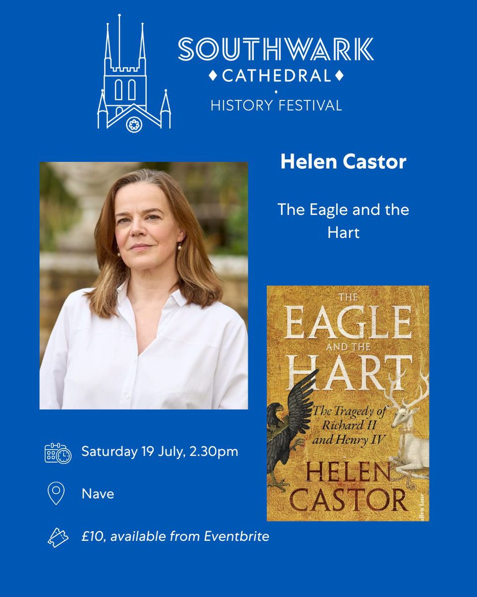 NicolaTallis's tweet image. We’re so lucky to have the incredible @hrcastor with us @Southwarkcathed on Saturday, & she’ll be talking about her brilliant book, ‘The Eagle & the Hart’. Grab your tickets from eventbrite.com/e/eagle-and-th…
@FellowsAuctions