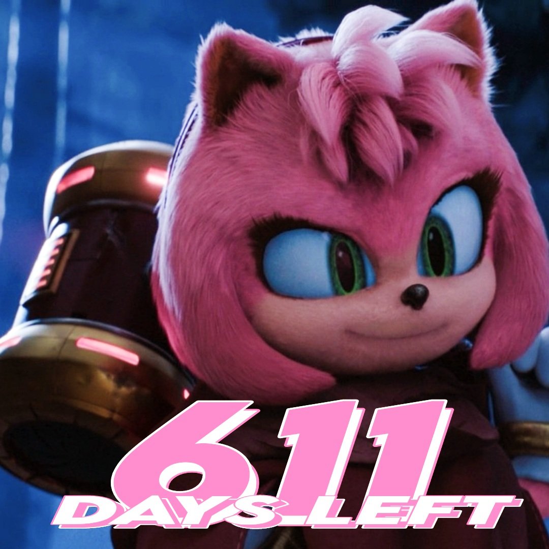SonicCountdwn's tweet image. Hey everyone ! Hoping y'all are having a wonderful day !
611 days until #SonicMovie4 !