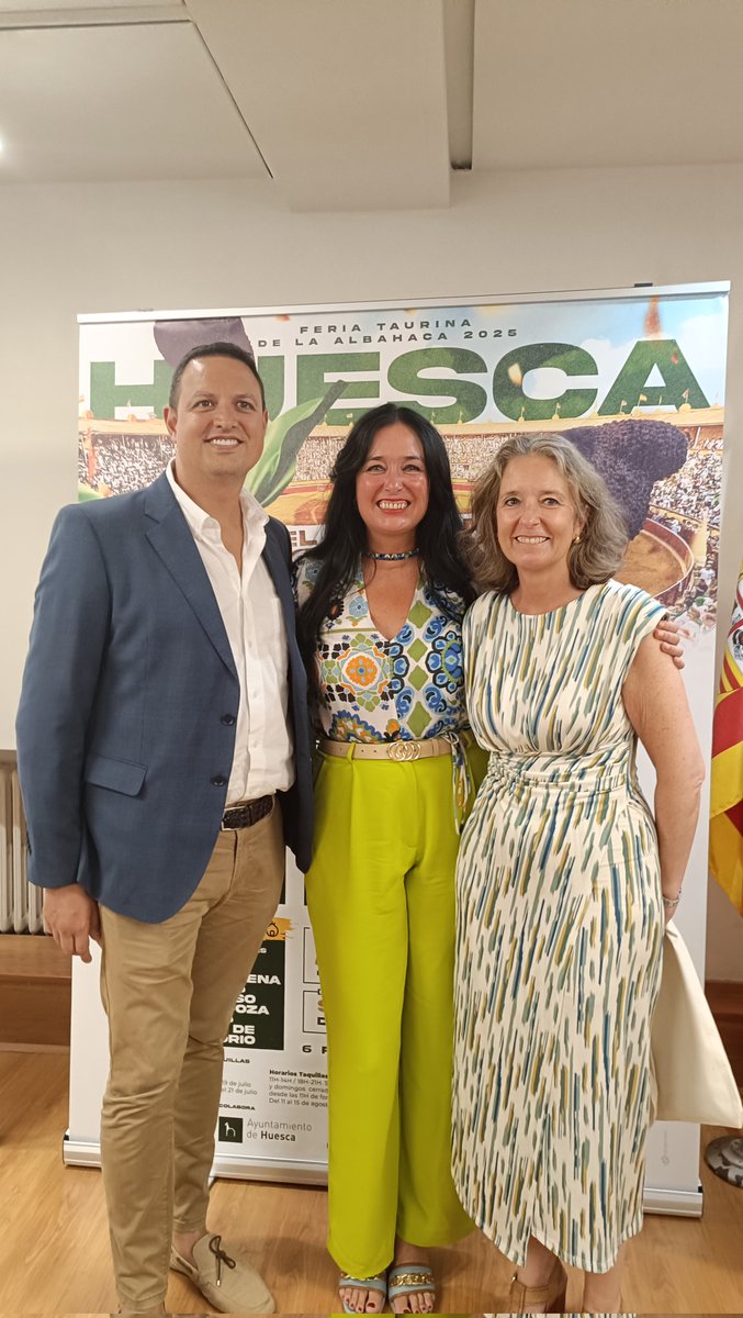 Cayetana Hernandez de la Riva (@cayehdelariva) on Twitter photo El <a href="/aytohuesca/">Ayuntamiento de Huesca</a> presenta en la capital de España y en la capital mundial del toreo su magnífica Feria Taurina de la Albahaca 2025.
<a href="/tauroemocion/">Tauroemoción</a> <a href="/Lorena_OrdunaP/">LORENA ORDUNA</a> El <a href="/aytohuesca/">Ayuntamiento de Huesca</a> presenta en la capital de España y en la capital mundial del toreo su magnífica Feria Taurina de la Albahaca 2025.
<a href="/tauroemocion/">Tauroemoción</a> <a href="/Lorena_OrdunaP/">LORENA ORDUNA</a>