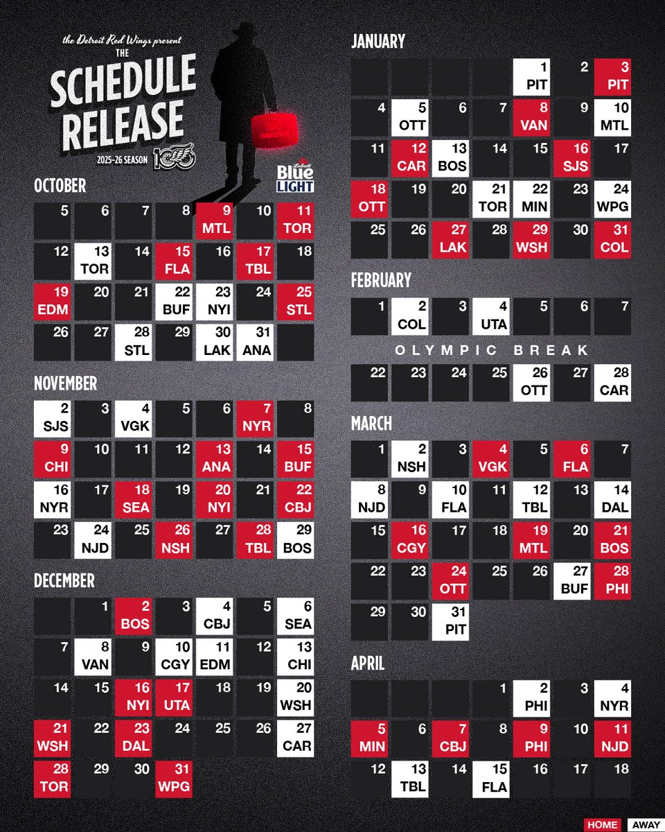 DetroitRedWings's tweet image. Which games will we see you at?!
🎟️ » bit.ly/_2526priority