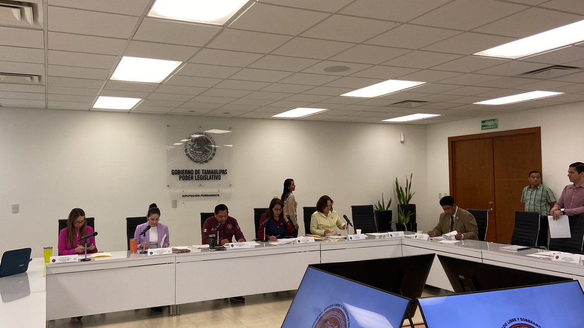 #AlMomento 📌
Sesión de la Diputación Permanente.
#Tamaulipas #Legislatura66 🏛️
➡️ facebook.com/share/v/14LSF2… 👩🏻‍💻👨🏻‍💻