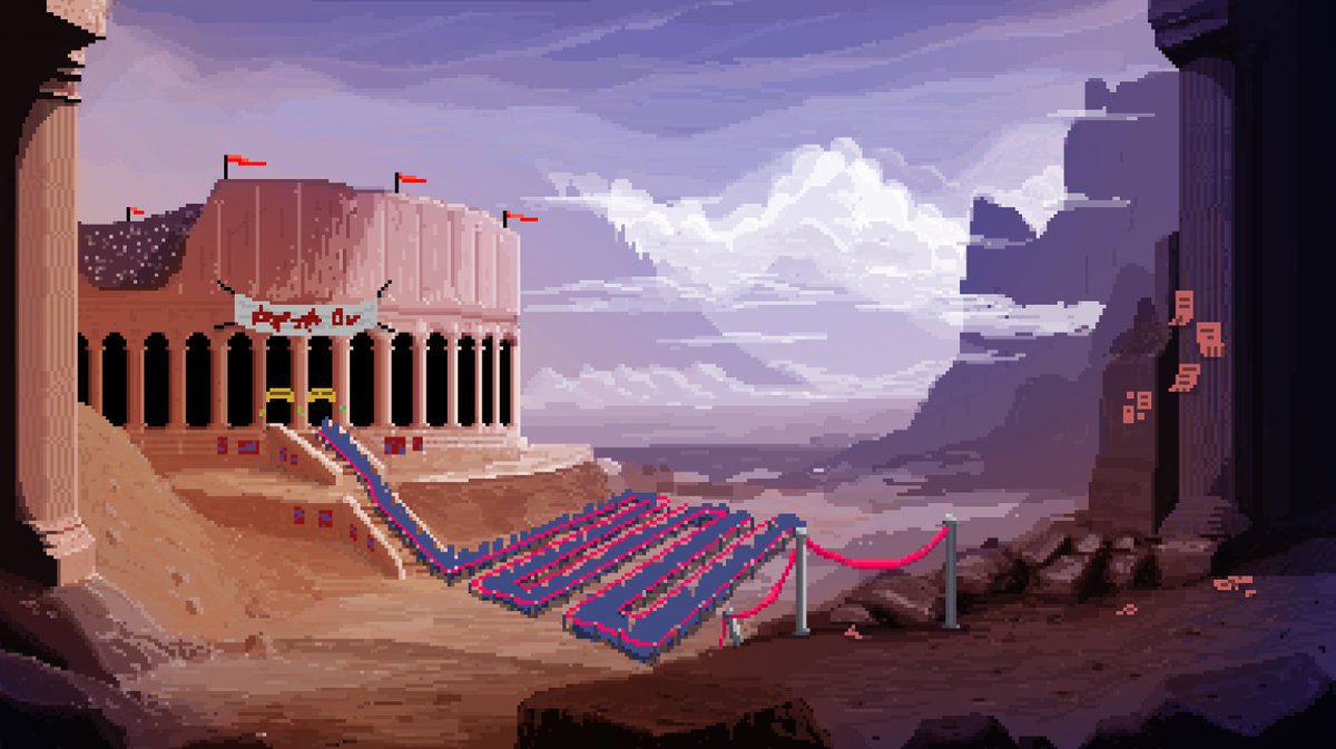 sandpenguin's tweet image. 99%
Will add some more polish tomorrow to finish it but its basically done.
I recorded the whole process, it will be my first ever time-lapse!
#indiegames #pointandclick #pixelart #adventuregame