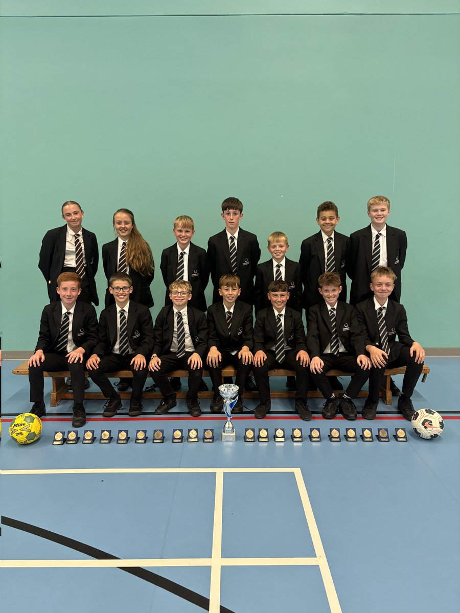 🏆 Medal Presentation 🏆
Huge congratulations to our incredible Year 7 Football Team — Top of the League! 🥇⚽️
You’ve shown amazing teamwork, dedication, and passion all season long. We are so proud of each and every one of you! 💪🙌
#Y7Champions #TopOfTheLeague #ProudMoment
