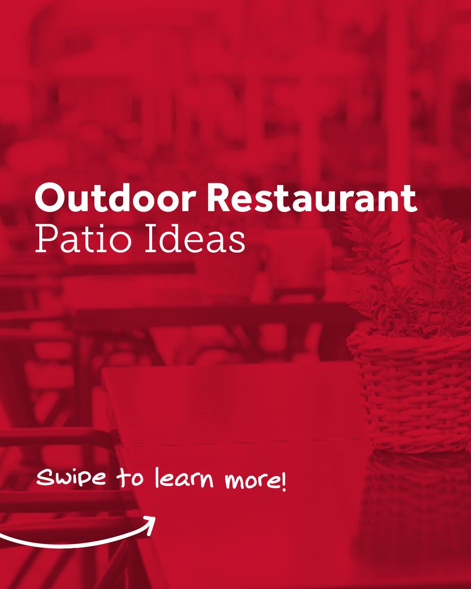 PartsTown's tweet image. Warmer days mean it’s time to take the dining experience outside. From layout tips to must-have equipment, we’ve got the ideas to help your patio setup shine. ✨ parts.town/3HTQYDq

#OutdoorRestaurantPatioIdeas #PartsTownTips #patio #restauranttips