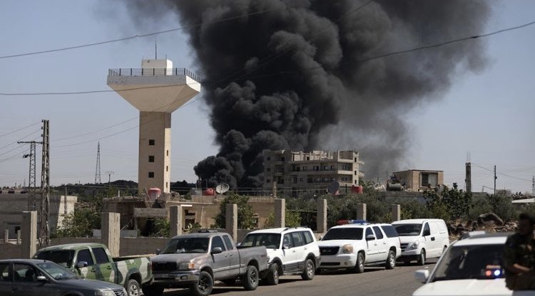 PoliticoForYou's tweet image. BREAKING 🚨🚨🚨

Israel launches significant “self defensive strikes” in Syria following similar “self defensive strikes” in Gaza, Lebanon, The West Bank, Iran and Yemen.