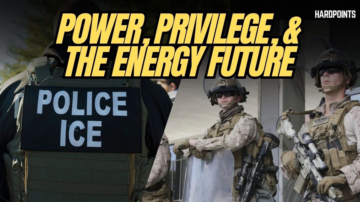 HardPointsPod's tweet image. New episode OUT NOW🚨 “Power, Privilege, and the Energy Future”—digs into the uncomfortable truth:
➡️ Capital is flowing fast—to ICE, Big Tech, and speculative energy bets
➡️ But equity, urgency, and access are lagging
🔗 Watch it here: youtu.be/we2yzGSDxVk