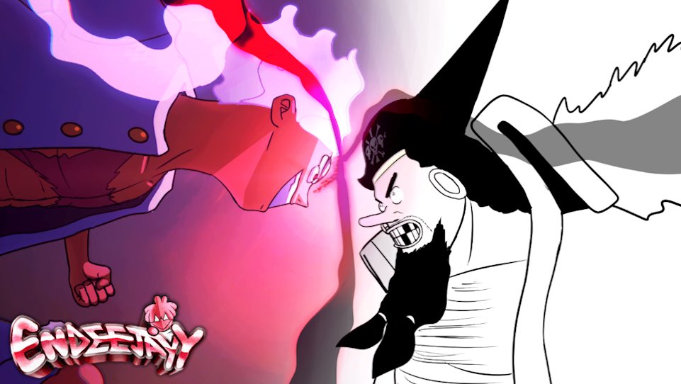endeejayy's tweet image. Dropped the creation process vid for my Luffy vs. Blackbeard animation:
youtu.be/-FjRHL3TJDU?si…