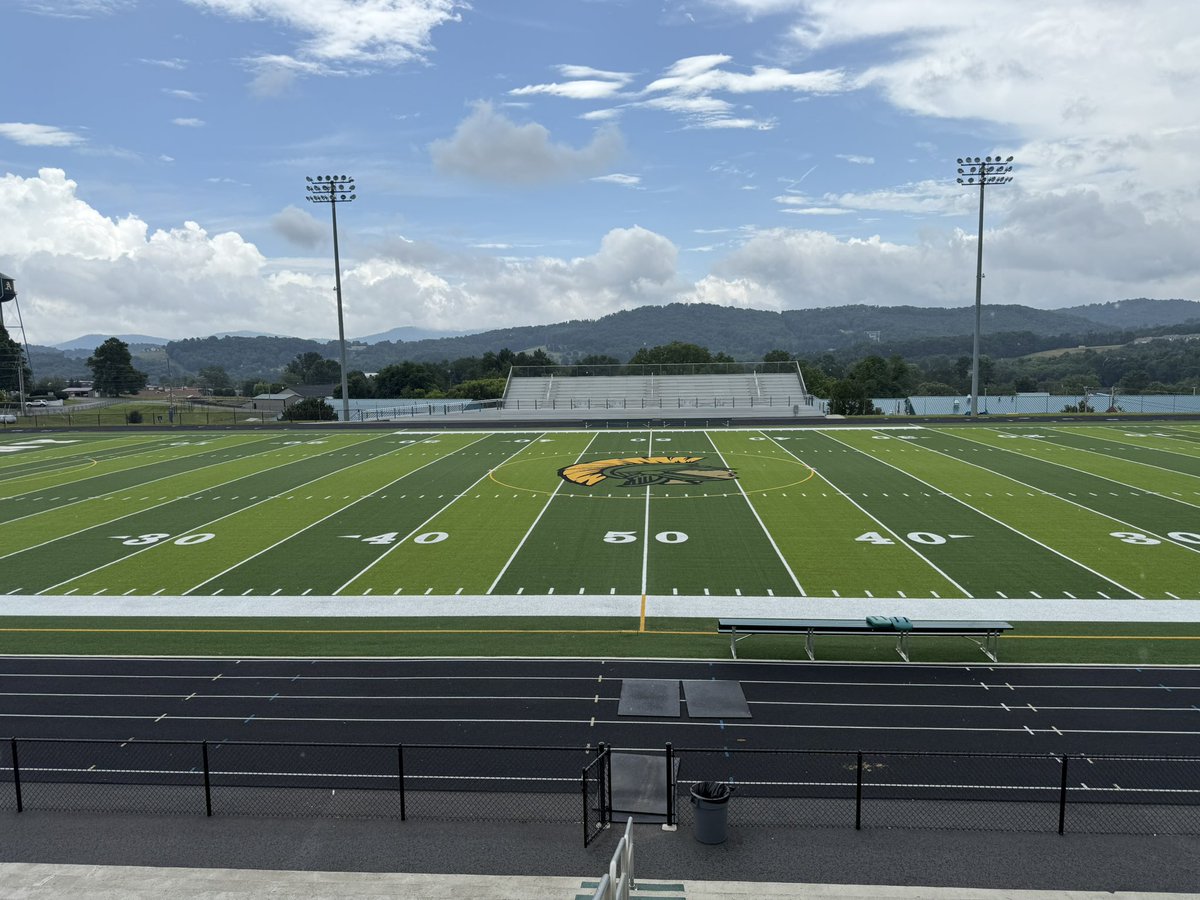 ChrisHughesCP's tweet image. The new turf fields at North Wilkes & Alleghany are really nice. Added some great new galleries to the #CPStadiumProject today.