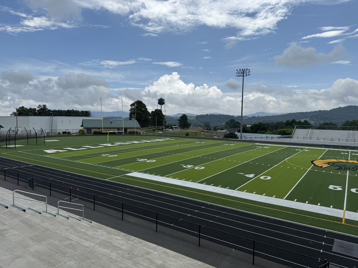 ChrisHughesCP's tweet image. The new turf fields at North Wilkes & Alleghany are really nice. Added some great new galleries to the #CPStadiumProject today.