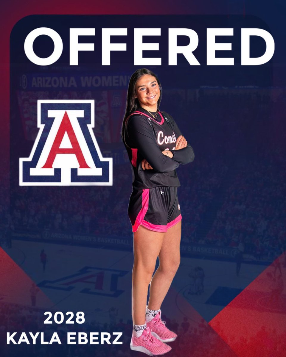 Kayla Eberz (@kayla_eberz34) on Twitter photo After a great conversation with head coach <a href="/beckyburke11/">Becky Burke</a> Iโm extremely blessed to have received an offer to <a href="/ArizonaWBB/">Arizona Basketball</a>!! Thank you to the coaching staff for this opportunity <a href="/CometsBallers/">Comets Basketball</a> <a href="/Carroll_GBball/">Archbishop Carroll Girls Basketball</a> After a great conversation with head coach <a href="/beckyburke11/">Becky Burke</a> Iโm extremely blessed to have received an offer to <a href="/ArizonaWBB/">Arizona Basketball</a>!! Thank you to the coaching staff for this opportunity <a href="/CometsBallers/">Comets Basketball</a> <a href="/Carroll_GBball/">Archbishop Carroll Girls Basketball</a>