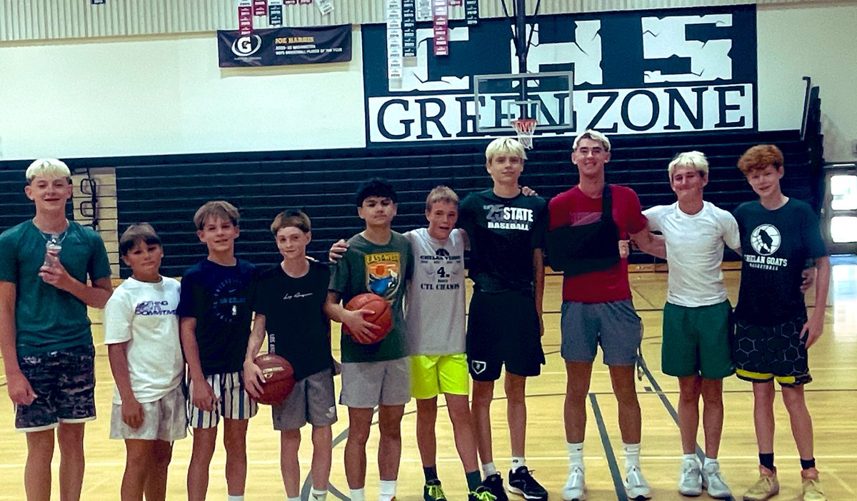 Tony Callero Chelan, WA (@tonycallero) on Twitter photo Morning weights and skill development got an emotional lift with <a href="/Henry_Miller22/">Henry Miller</a> showing up to ride the bike - not going to let a busted collar bone stop cardio development!
Go Goats! Morning weights and skill development got an emotional lift with <a href="/Henry_Miller22/">Henry Miller</a> showing up to ride the bike - not going to let a busted collar bone stop cardio development!
Go Goats!