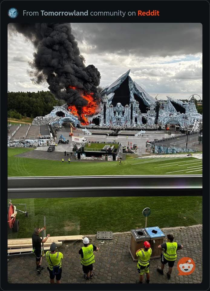 This is hella sad to see #Tomorrowland