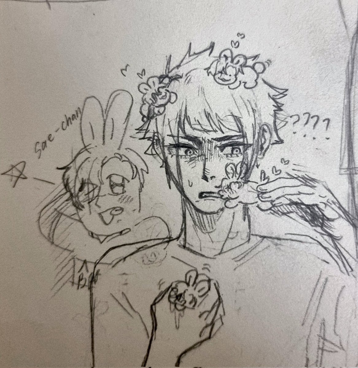kittywellosh's tweet image. Smooch smooch 
#bunsae #bunnysae