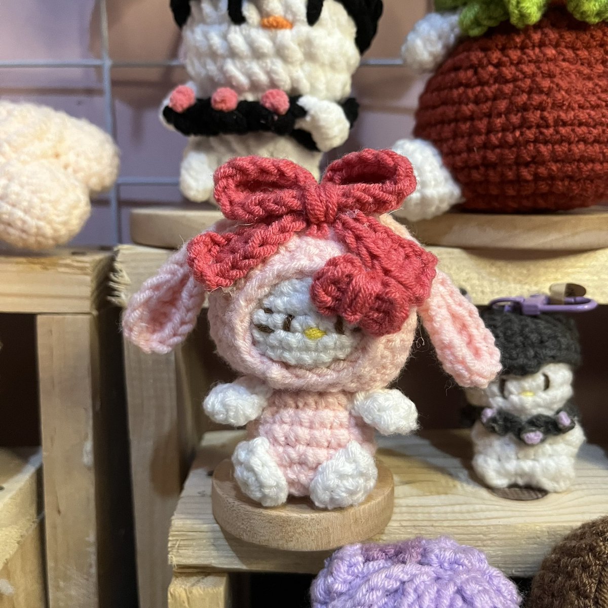 aulchet's tweet photo. Beberapa jenis Hello Kitty Crochet Series  yang pernah aku buat. Kalau kamu sukanya yang mana? https://t.co/84K0kjnWLH