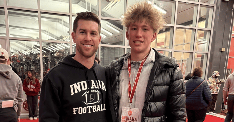 Zach Browning (@zachbrowning17) on Twitter photo "My relationship with Coach Whitmer has really grown... We just really connected."
QBs coach Chandler Whitmer’s connection with 2027 quarterback Jameson Purcell (<a href="/jameson_purcell/">Jameson Purcell</a>) could be key to Indiana landing its first 2027 pledge. #iufb
Story: on3.com/teams/indiana-… "My relationship with Coach Whitmer has really grown... We just really connected."
QBs coach Chandler Whitmer’s connection with 2027 quarterback Jameson Purcell (<a href="/jameson_purcell/">Jameson Purcell</a>) could be key to Indiana landing its first 2027 pledge. #iufb
Story: on3.com/teams/indiana-…