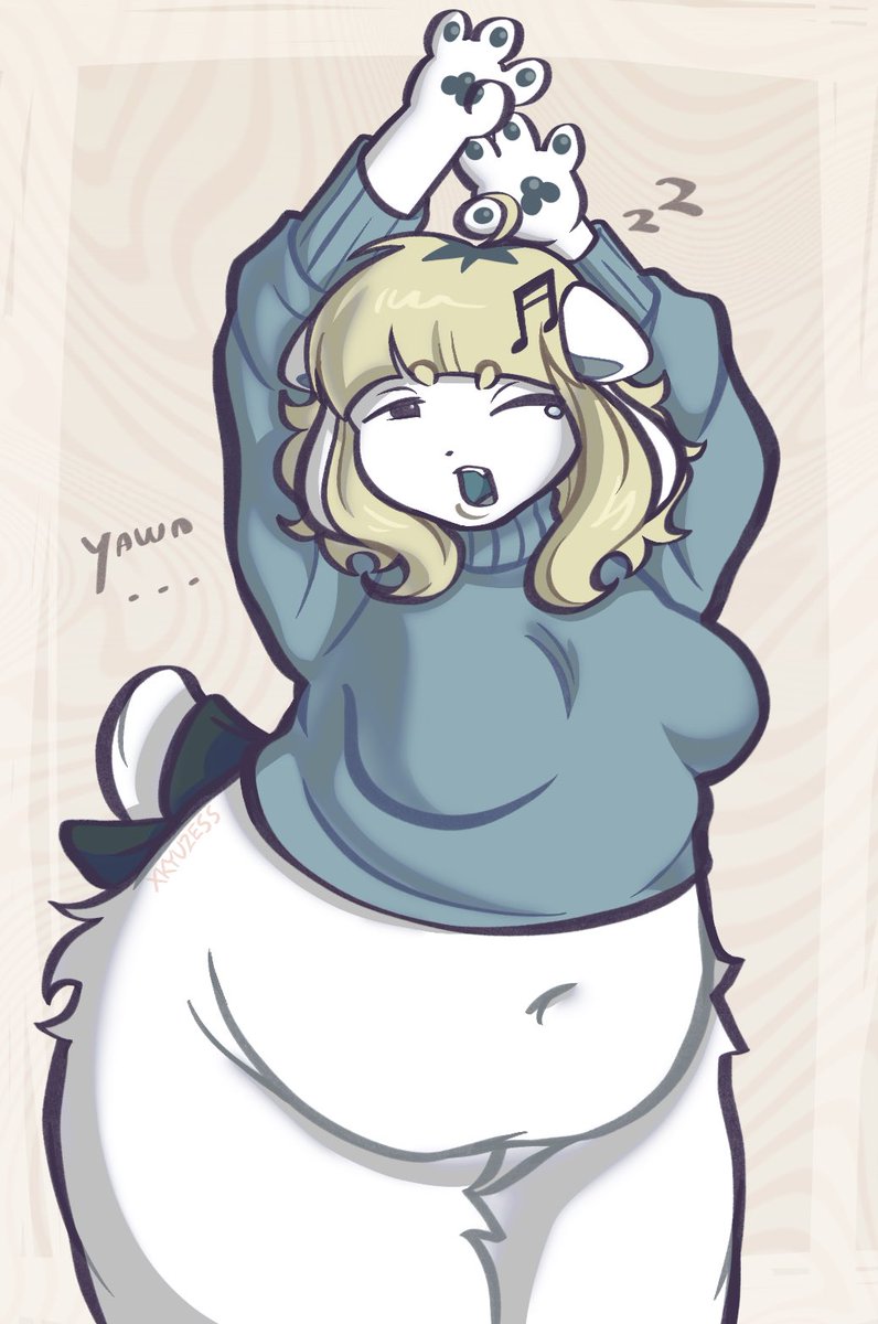 XKYUZESS's tweet image. eepy stretch