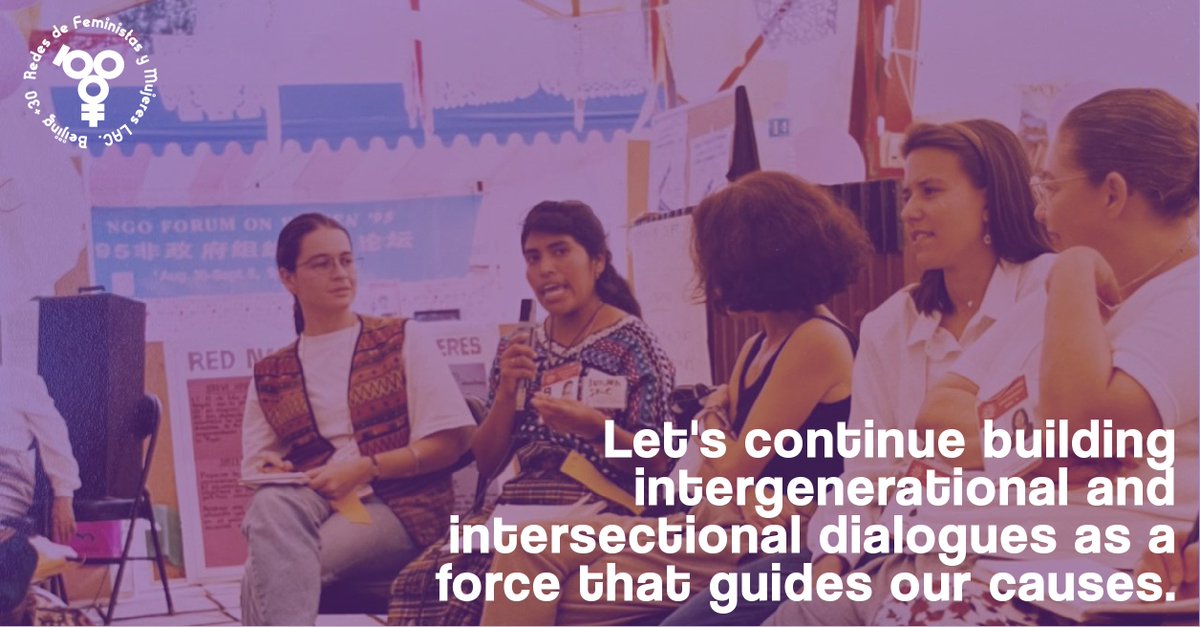 redclade's tweet image. Beijing+30 is a comprehensive platform that allows us to continue building a common agenda with different generations and feminist perspectives, we seek the renewal of the commitment of States to the Beijing Declaration and Platform for Action.
📌 forofeministaxvicrm.my.canva.site/#inicio