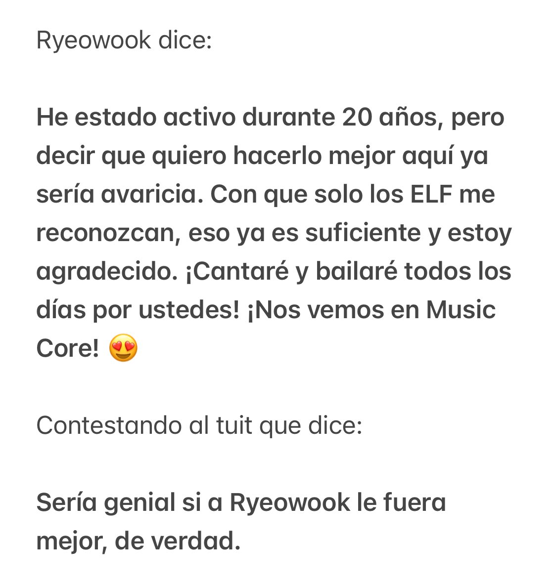 Tengan cuidado con las traducciones de google, ella no es una hater. 

Traducción: