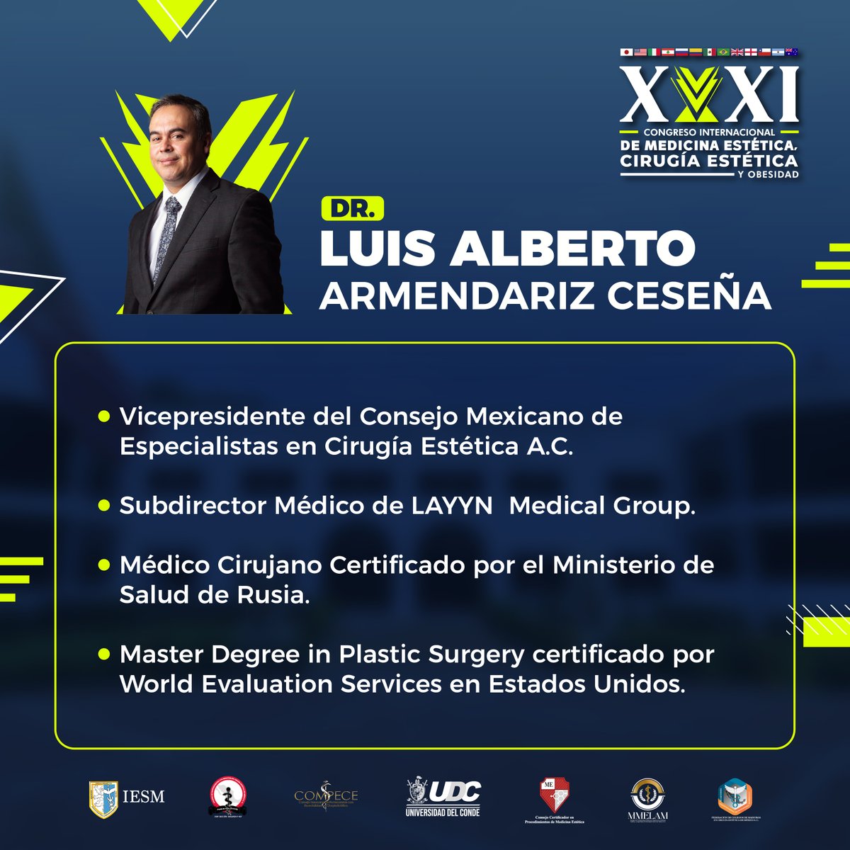 📷 ¿Te interesa aprender sobre remodelación de cintura con mínima incisión y el uso de células madre?

Entonces no puedes perderte al Dr. #LuisArmendárizCeseña en el Congreso Médico.

📷 Universidad del Conde.
📷 1 al 3 de agosto, 2025
📷 Más info al 55 85 26 25 16.