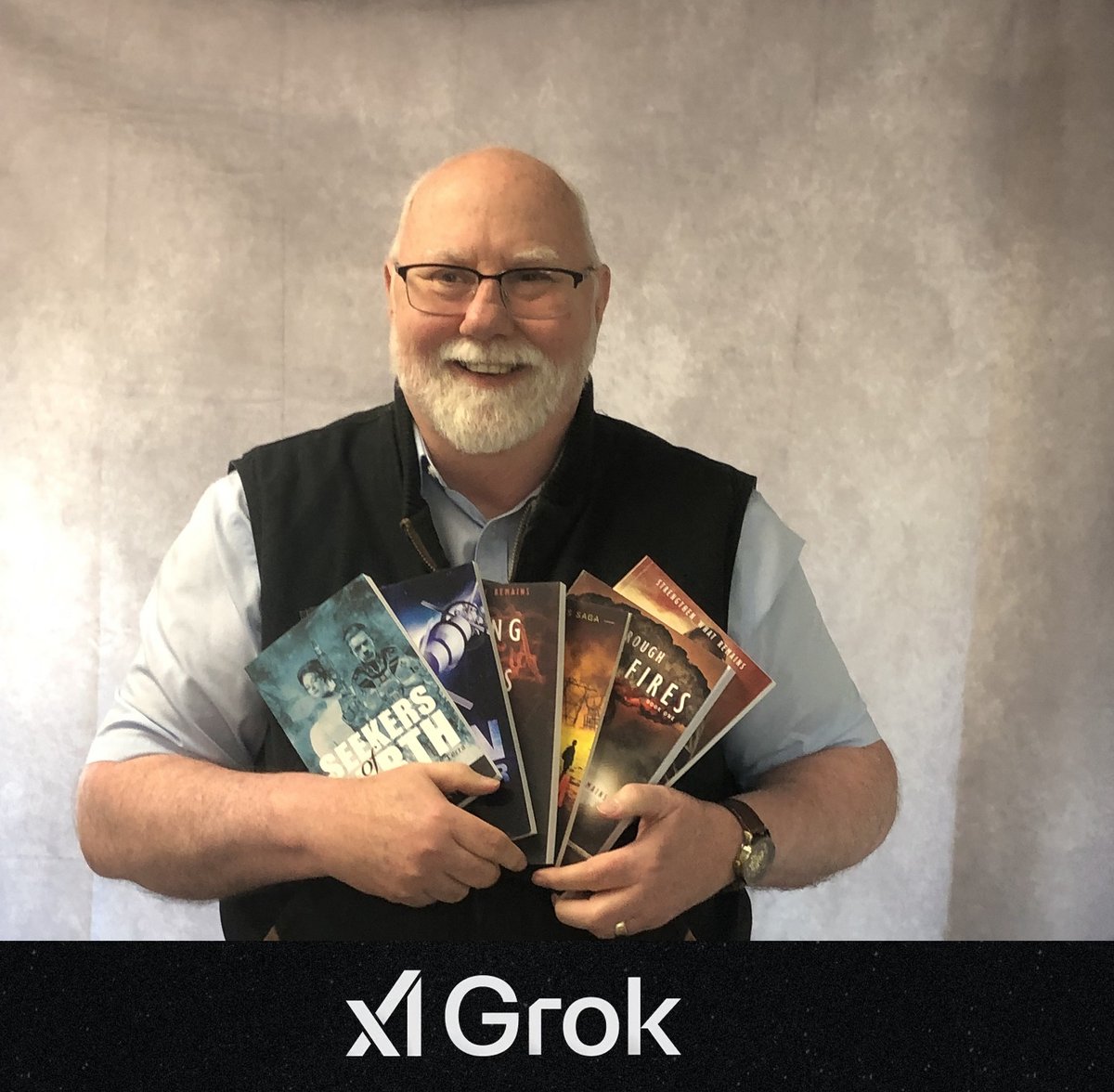 What Grok says about #KylePratt—“a prolific author, crafts gripping dystopian and sci-fi tales like Seekers of Earth, earning 5-star reviews, and believes in delivering thrilling stories across audiobooks, paperbacks, and Kindle.” #Grok Groks me!