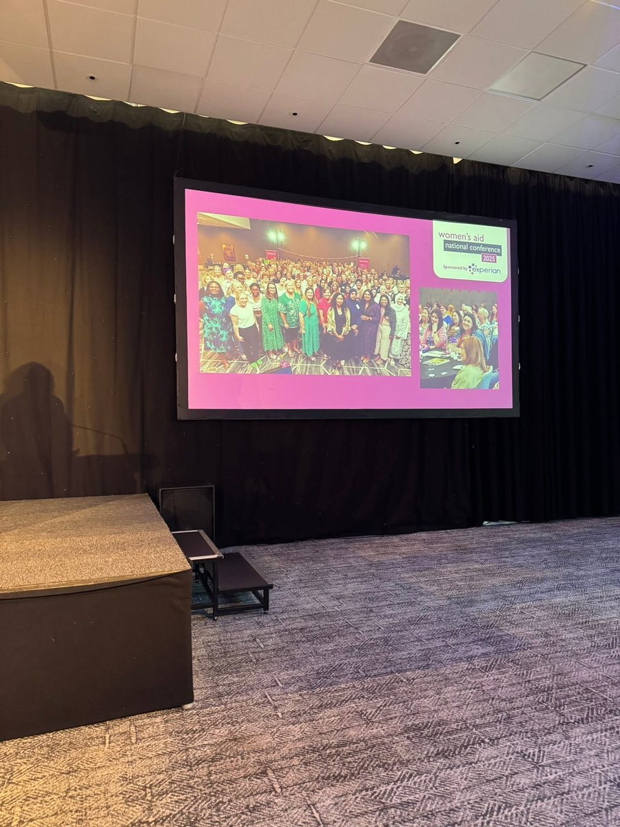 RoshniBham's tweet image. 1/2 Last week, we had the privilege of attending the @womensaid Conference in Nottingham. What an inspiring experience it was.
Listening to the powerful voices of women across the sector reminded me why we do this work. I left feeling energised, encouraged, & deeply motivated.