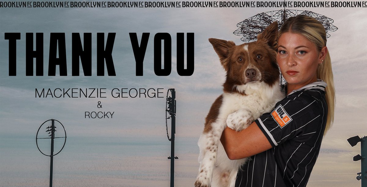 _BrooklynFCw's tweet image. We are announcing the permanent transfer of Mackenzie George to @carolinaascent.
A huge thank you to Kenz and Rocky for their important part in our inaugural season. George started all 28 matches, tallying 4 goals and 5 assists. We wish you the best in your next adventure.
