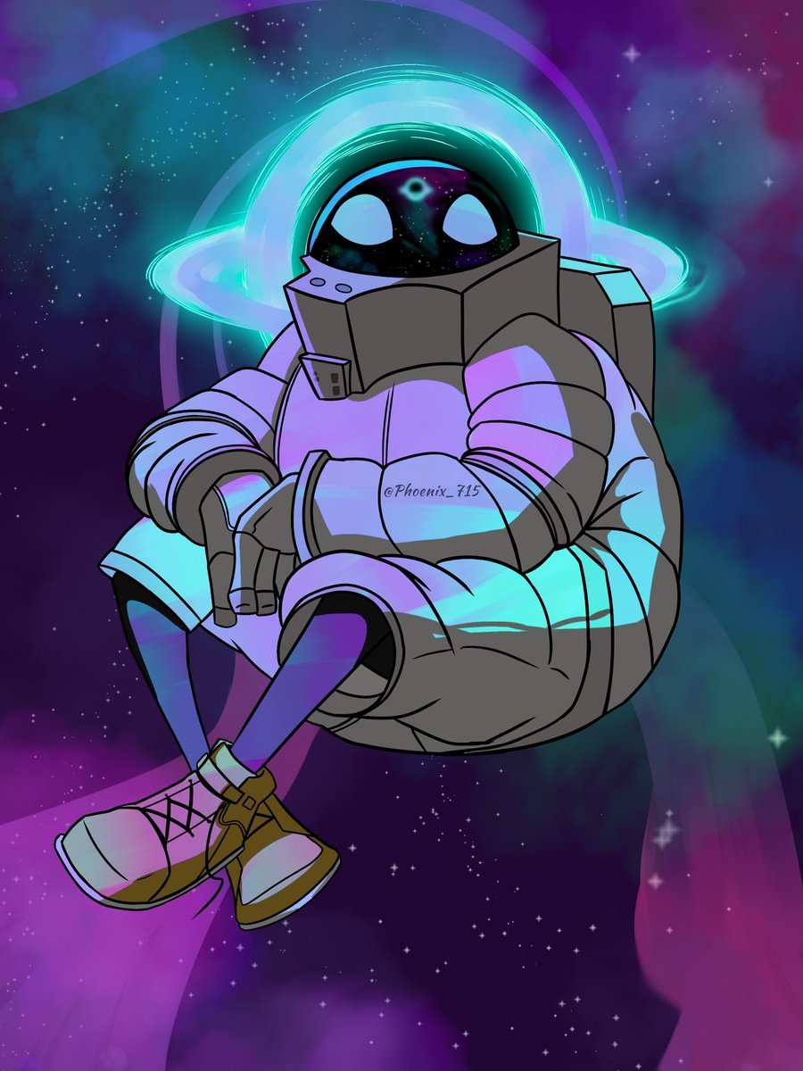 “Through the endless void I’ll find my way” #MyHeroAcademy #myheroacademiafanart