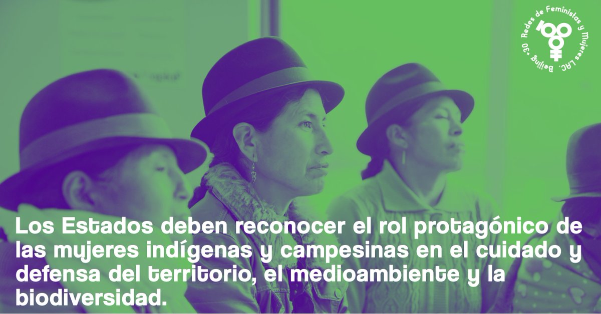 redclade's tweet image. La #XVICRM es una oportunidad histórica para promover políticas públicas regionales que reconozcan la interseccionalidad que las mujeres indígenas y campesinas con y sin discapacidad experimentan, para garantizar el acceso a derechos.
📌 forofeministaxvicrm.my.canva.site/#inicio