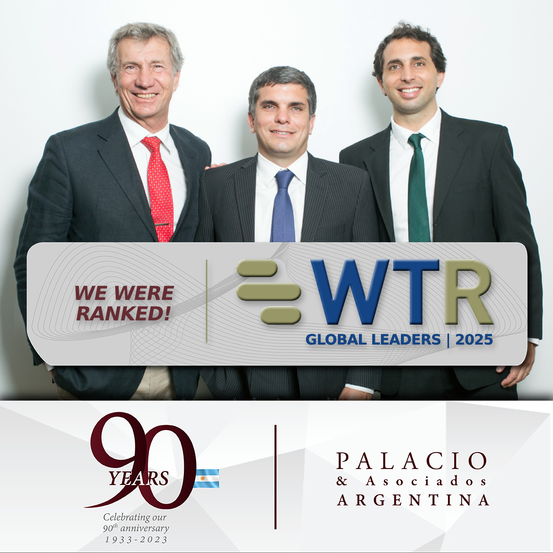 PalacioYAsoc's tweet photo. We are pleased to announce that our partners Héctor Palacio, Mingo Palacio and Diego Palacio have once again been recognized by #WorldTrademarkReview in the seventh edition of the #GlobalLeaders guide, which brings together the world’s leading #trademarklaw experts. #WTR https://t.co/Bqwj9OFmBH