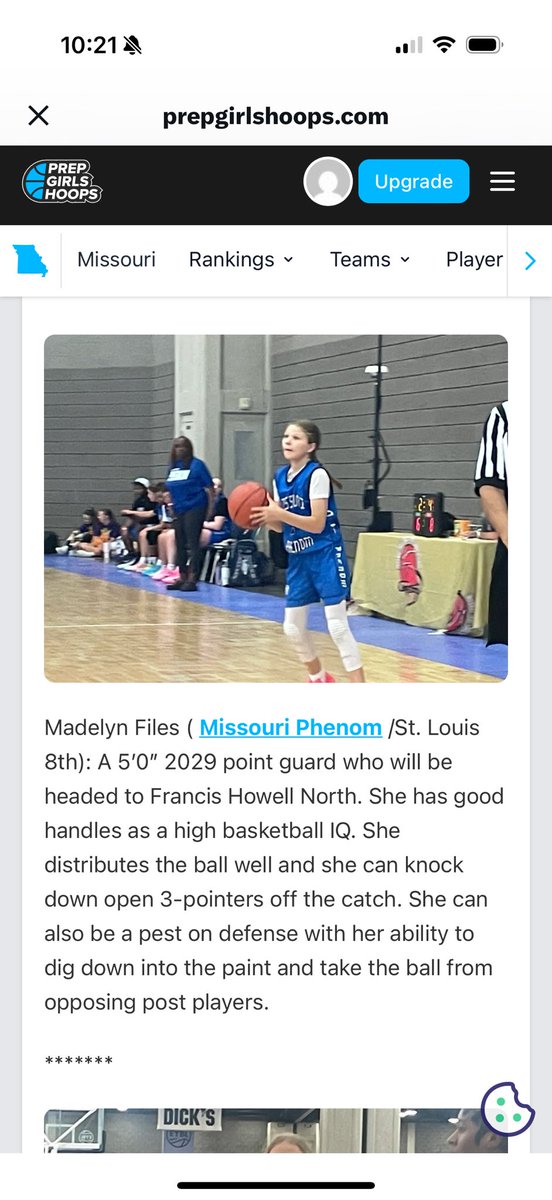 Thank You for the great write up <a href="/PGHMissouri/">Prep Girls Hoops Missouri</a>.  Now it is time to get ready for MAYB Nationals!!! <a href="/FHN_GirlsBBall/">FHN Lady Knights Basketball</a>