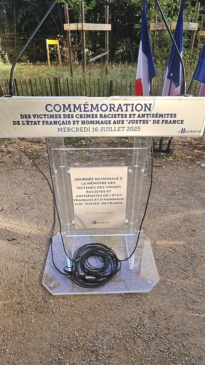 dem1969's tweet image. Journée nationale à la mémoire des victimes des crimes racistes et antisémites et hommage aux Justes de France à Villeurbanne @Renaissance @Renaissance_69