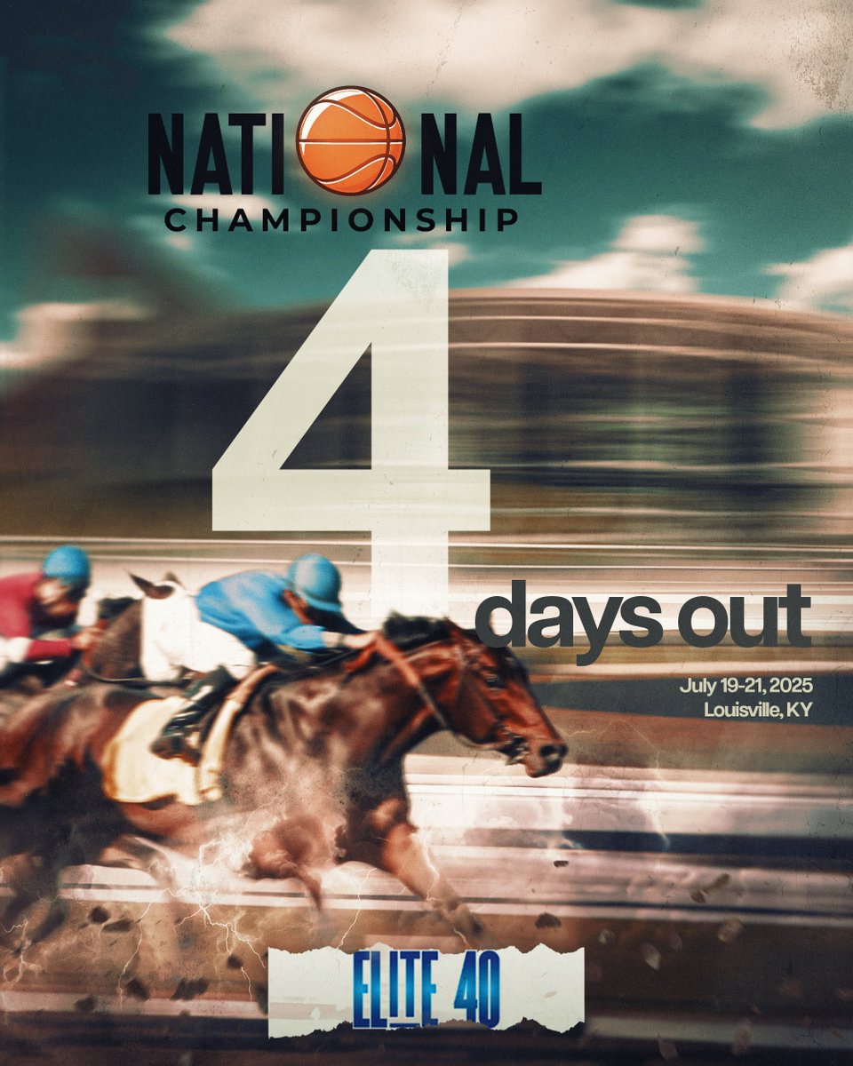 All roads lead to Louisville… and it’s 4 days away. #Elite40 #NationalChampionship