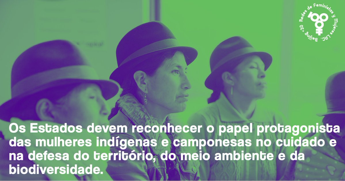 redclade's tweet image. A #XVIConferênciaRegionalSobreAsMulheres é uma oportunidade para promover políticas públicas regionais que reconheçam a interseccionalidade vivenciada por mulheres indígenas e camponesas, com e sem deficiência, a fim de garantir o acesso a direitos.
📌 forofeministaxvicrm.my.canva.site/#inicio